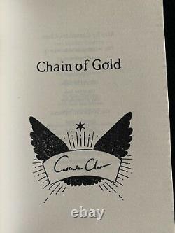 Waterstones Chain of Gold Rune Exclusive UNREAD Cassandra Clare Shadowhunters YA