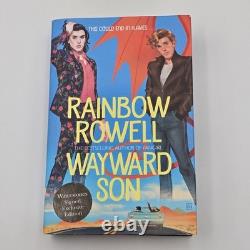 Wayward Son by Rainbow Rowell Signed Waterstones Exclusive 1st Edition Stencil
