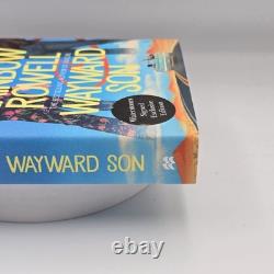 Wayward Son by Rainbow Rowell Signed Waterstones Exclusive 1st Edition Stencil