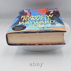 Wayward Son by Rainbow Rowell Signed Waterstones Exclusive 1st Edition Stencil