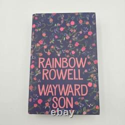Wayward Son by Rainbow Rowell Signed Waterstones Exclusive 1st Edition Stencil