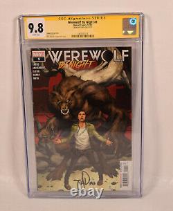 Werewolf By Night 1 A Marvel Mike McKone CGC SS 9.8 Signed Taboo Black Eyed Peas