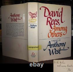 West, Anthony DAVID REES, AMONG OTHERS Signed 1st 1st Edition 1st Printing