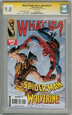 What If Spider-man Wolverine 1 Cgc 9.8 Signature Series Signed Stan Lee Romita