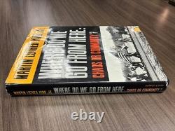 Where Do We Go from Here 1st Ed. Martin Luther King Jr 1967 SIGNED Rare Read