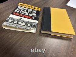 Where Do We Go from Here 1st Ed. Martin Luther King Jr 1967 SIGNED Rare Read