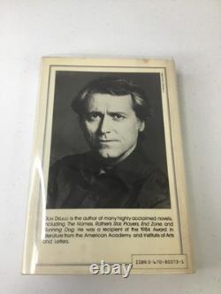 White Noise. DeLillo. 1985 HCDJ+Mylar, Signed, 1st Edition