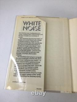 White Noise. DeLillo. 1985 HCDJ+Mylar, Signed, 1st Edition