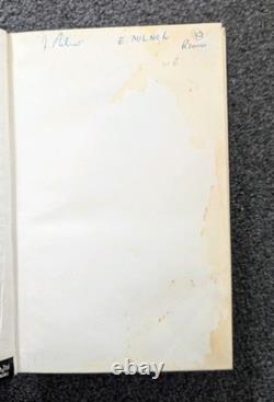 Wilbur Smith The Sound of Thunder 1st Edition Signed with Quote Very Rare
