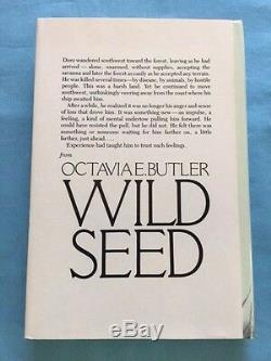 Wild Seed First Edition Signed By Octavia E. Butler