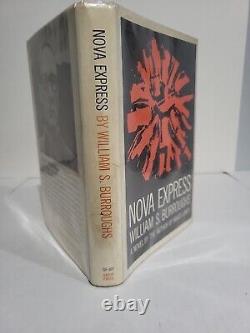 William Burroughs / Nova Express Signed 1st Edition 1964 VG+ Mylar LGBTQ+ Beat
