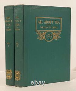 William H Ukers / All About Tea SIGNED 2 volumes 1st Edition 1935