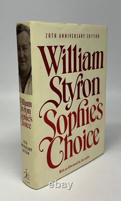 William STYRON / Sophie's Choice Signed 1st Edition 1999