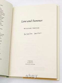 William Trevor / LOVE AND SUMMER Signed 1st Edition 2009