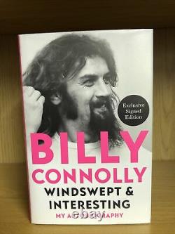 Windswept & Interesting Billy Connolly SIGNED Waterstones Exclusive 1st/1st