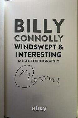 Windswept & Interesting Billy Connolly SIGNED Waterstones Exclusive 1st/1st