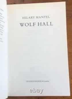 Wolf Hall Hilary Mantel SIGNED First Ed 1st/1st Hbk Dw Booker Prize 2009