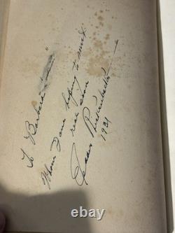 World War 1 Fighting The Flying Circus 1918 1st Edition Signed By Ace + Bonus