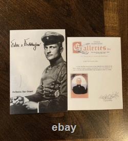 World War 1 Fighting The Flying Circus 1918 1st Edition Signed By Ace + Bonus