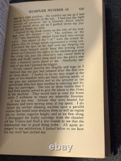 World War 1 Fighting The Flying Circus 1918 1st Edition Signed By Ace + Bonus