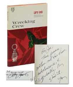 Wrecking Crew by LARRY LEVIS SIGNED First Edition 1972 Cloth Issue 1st