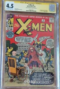 X-MEN # 2 (1963) CGC 4.5 Second App. X-Men Cover by Kirby SS Stan Lee