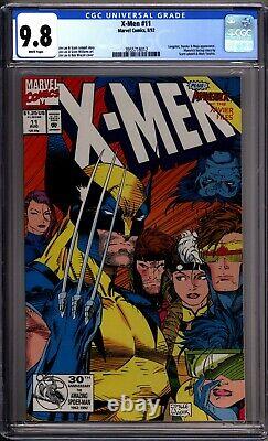 X-Men 11 CGC Graded 9.8 NM/MT Jim Lee Wolverine Marvel Comics 1992