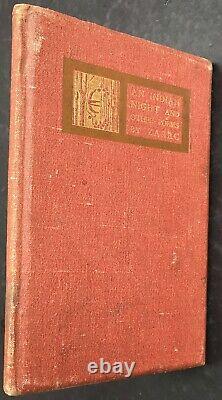 Zarac, An Indian Night and Other Poems, RARE Signed 1st Edition