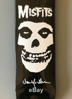 Zero x Misfits 1st Edition Fiend Skull Signed by Jamie Thomas